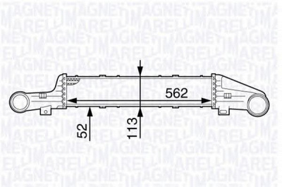 MAGNETI MARELLI 351319202120 -  Интеркулер